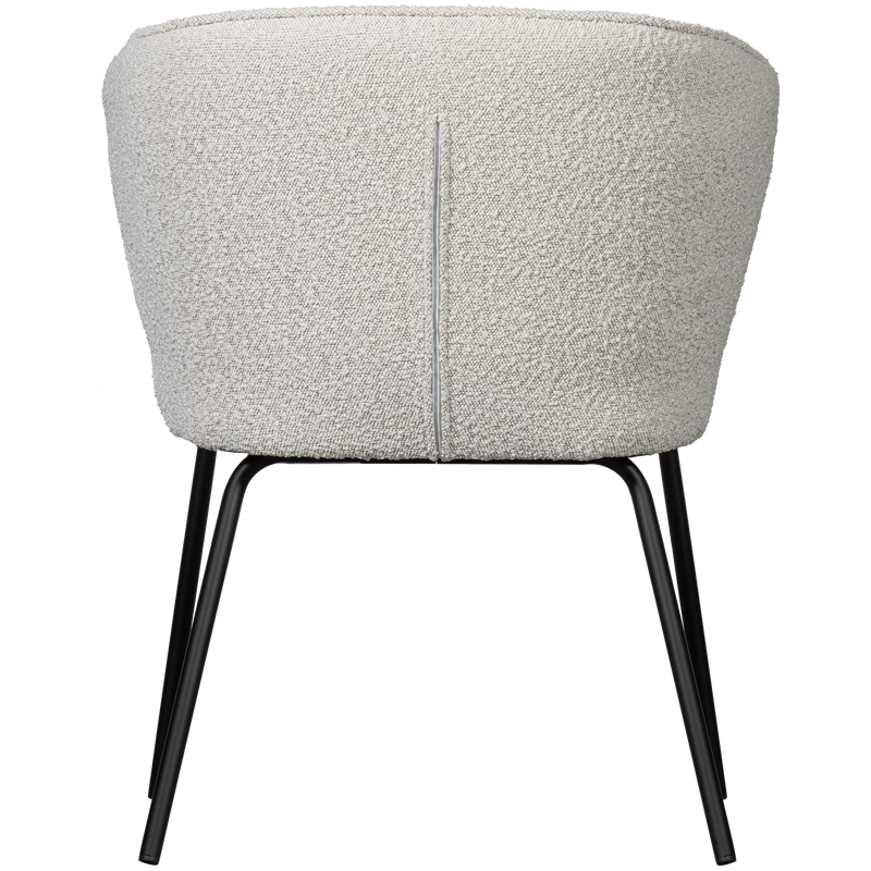 WOOOD Admit Matstol Boucle Natur 2 st