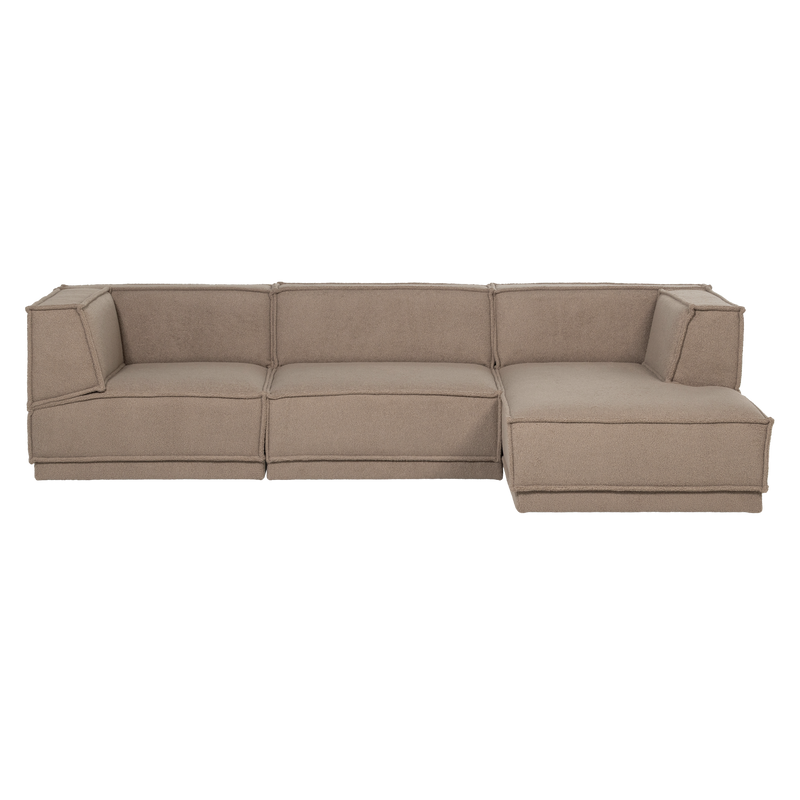 WOOOD Manu Schäslongsoffa Höger Teddy Mullvad [FSC]