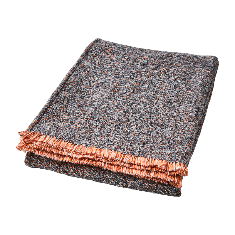 Affari of Sweden NINA Filt, Grå/korall