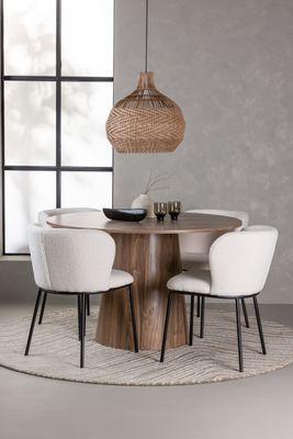 Venture Home Matgrupp Lanzo med Stolar Edina