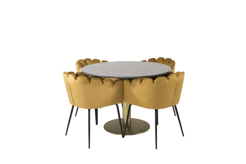 Venture Home Estelle Rund Matgrupp