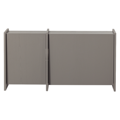 WOOOD BROCK TV-bänk 102 cm Askfanér Varmgrå