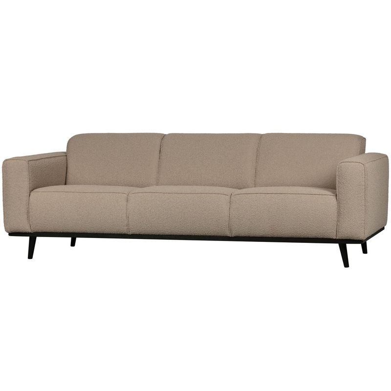 WOOOD Statement 3-sits Soffa 230 cm Boucle Beige