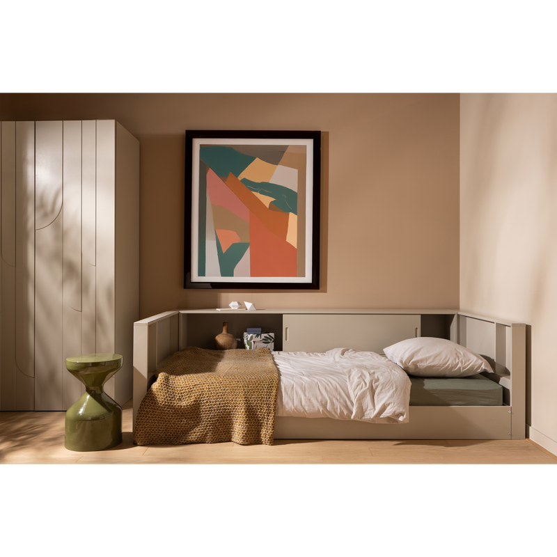 WOOOD Floyd Sidobord Metall Grön