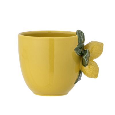 Creative Collection Limone Kopp, Gul, Stengods - 8-pack