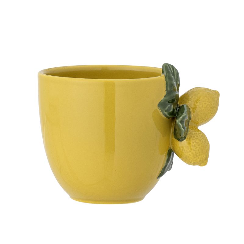 Creative Collection Limone Kopp, Gul, Stengods - 8-pack