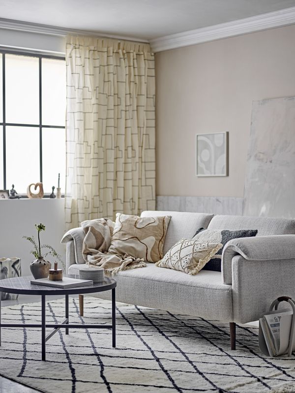 Bloomingville Estelle soffbord, grå marmor