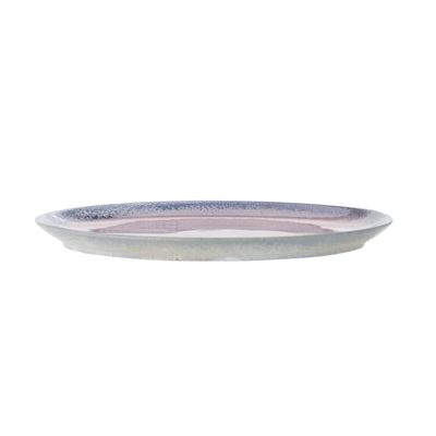 Bloomingville Paula Tallrik, Rose, Stengods - 8-pack