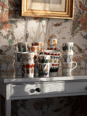 Design House Stockholm Elsa Beskow Mugg Cornflower 40 cl med öra