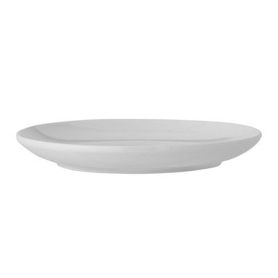 Creative Collection Wendy Tallrik, Vit, Stengods 15 cm 6-pack