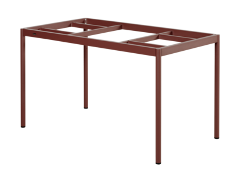 Brafab Nox Bistro bordsstativ 70x125 cm Zin Red