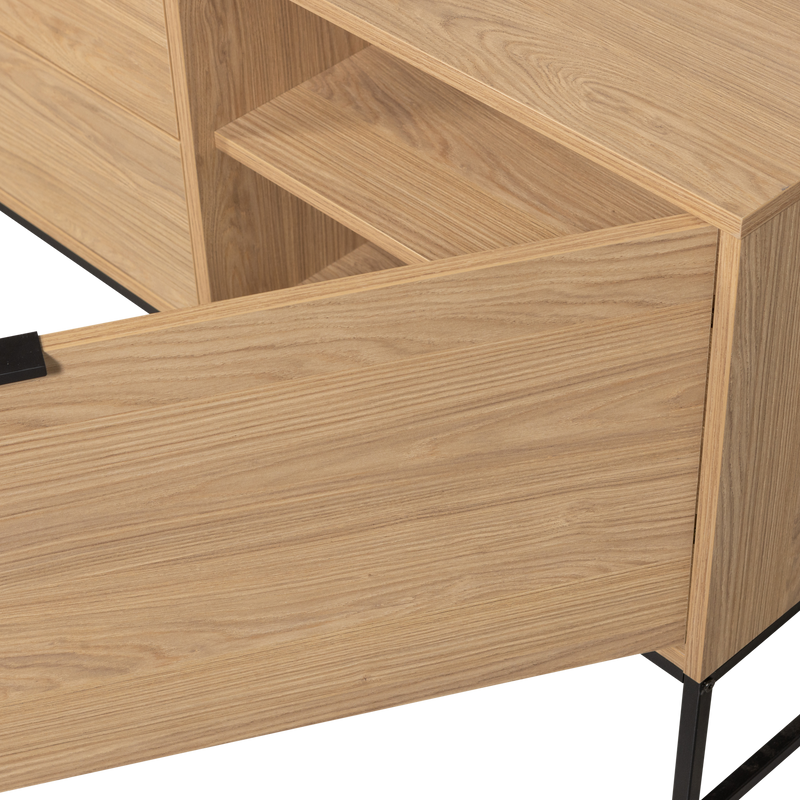 WOOOD SILAS TV-bänk 180 cm Ek Dekor