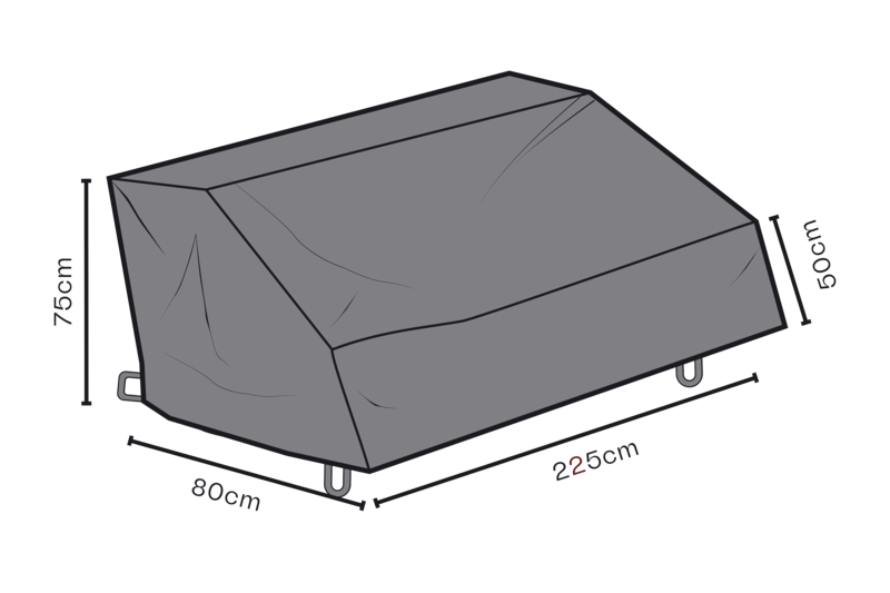 Brafab Möbelskydd Soffa 225x80x80 cm Premium