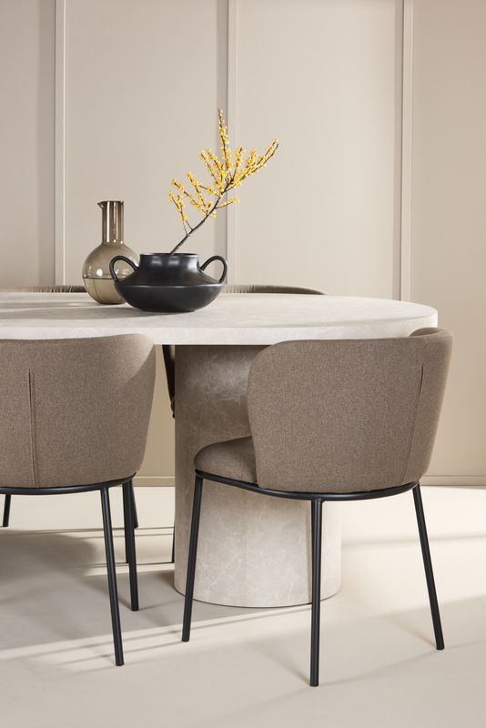 Venture Home Matbord Narvik med Edina Stol