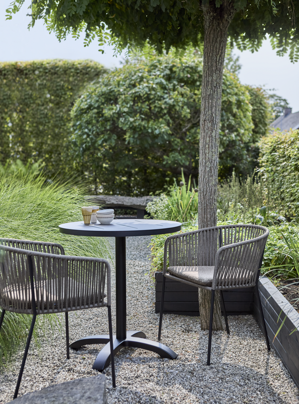 Brafab Piatto Karmstol Raw Peanut/Svart