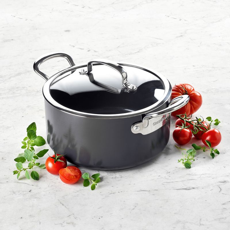 GreenPan Barcelona, Gryta med lock, 18 cm, 2,1 l