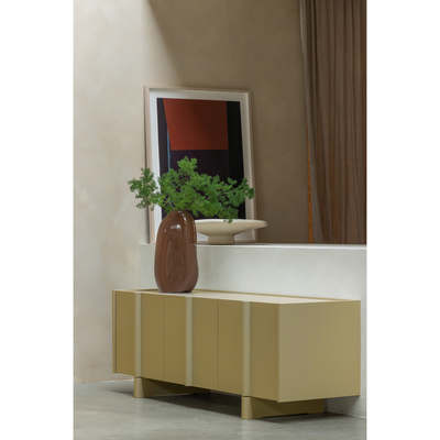 WOOOD BASU TV-bänk 152 cm Furu Moss [FSC]