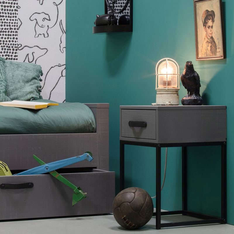 WOOOD Morris Sängbord i Massivt Granträ [FSC] Leem