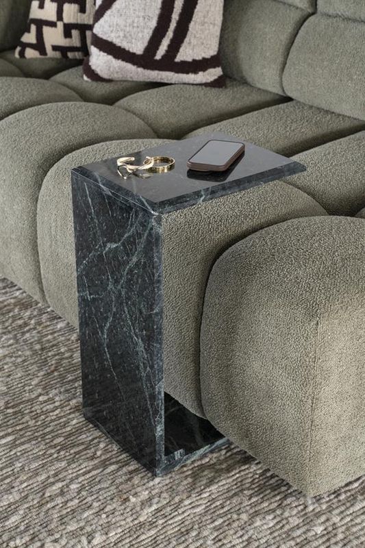 By Boo Mirage - Grön Marmor Sidobord