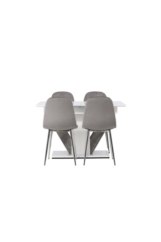 Venture Home Matgrupp Disa med stolarna Eva