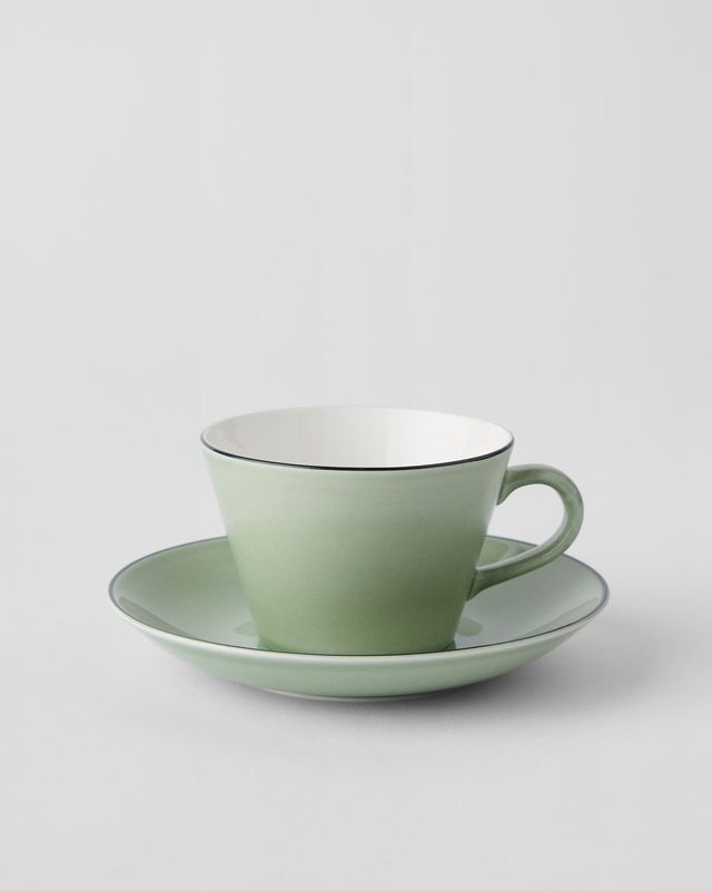 Gustavsberg NATUR Krusbärsgrön, Kaffegods, kon