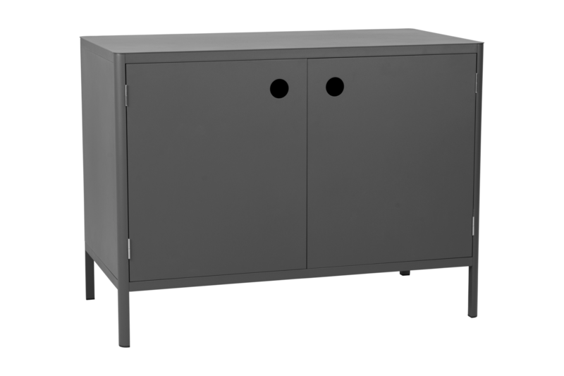 Brafab Kelia utekök med dörrar antracit