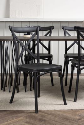 Venture Home Matgrupp Stone med Crosett-stolar