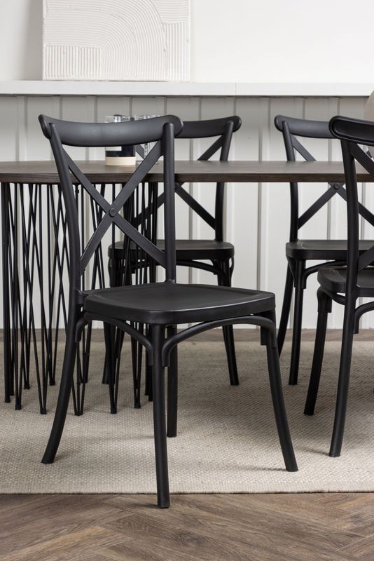 Venture Home Matgrupp Stone med Crosett-stolar