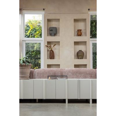 WOOOD BASU TV-bänk 152cm i Furu Dust [FSC]