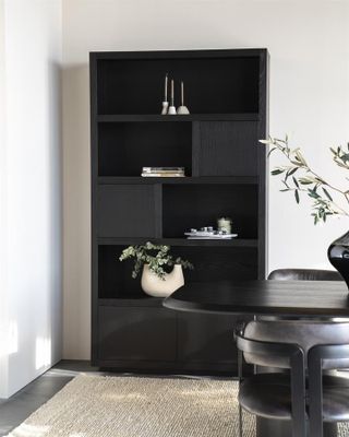 Eleonora Skåp Helsinki 120x220cm - Svart