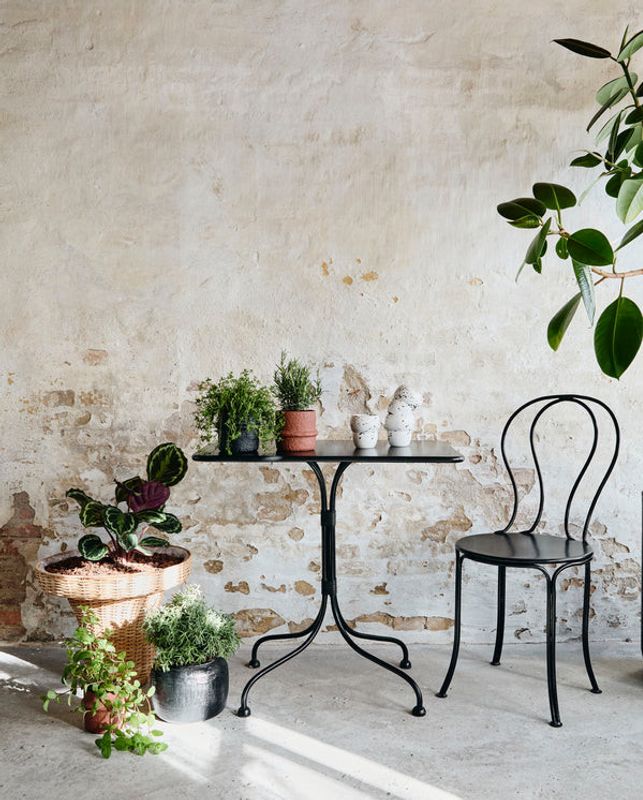 Nordal OLIVO Trädgårdsbord - Svart