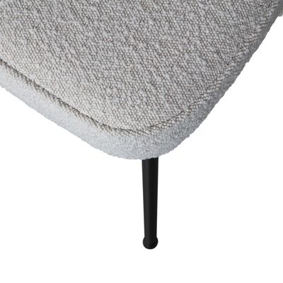 WOOOD Vogue Matstol Boucle Natural 2 st