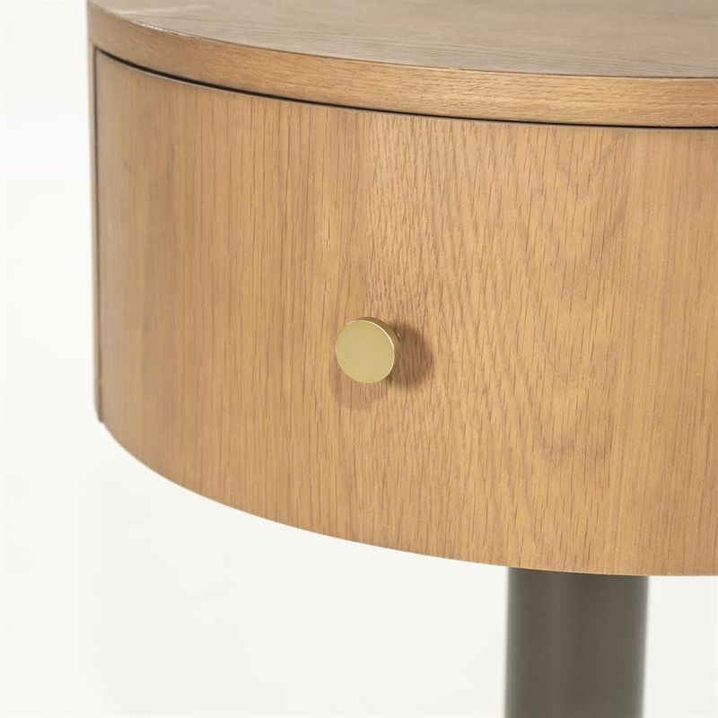 Eleonora Sängbord Skye - Ljusbrun