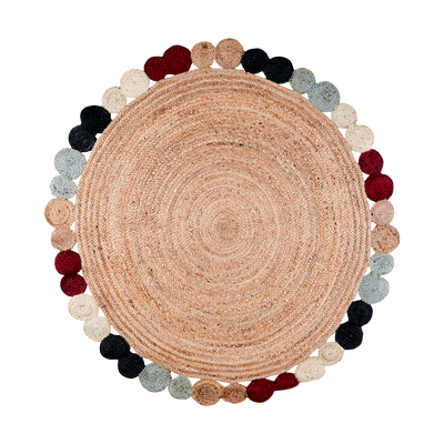 Affari of Sweden JUNI Matta L, Natur/flerfärgad