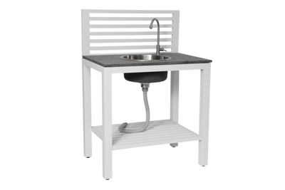 Brafab Bellac Utekök med Vask Vit