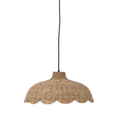 Bloomingville Pittu Taklampa, Natur, Rotting, Ø42xH20 cm