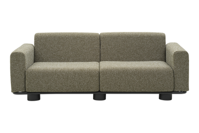 Brafab Bolster soffa Antracit / Teddy Verde