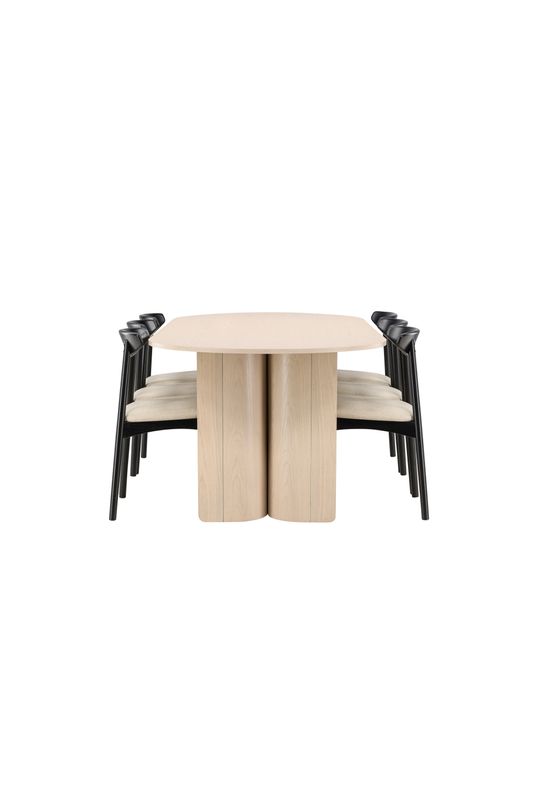 Venture Home Bord Tyresö med stolarna Ven