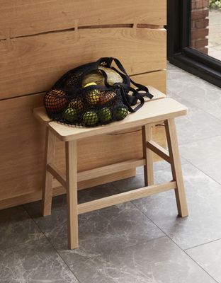 Hübsch Ground pall natur 50x30xh45 cm