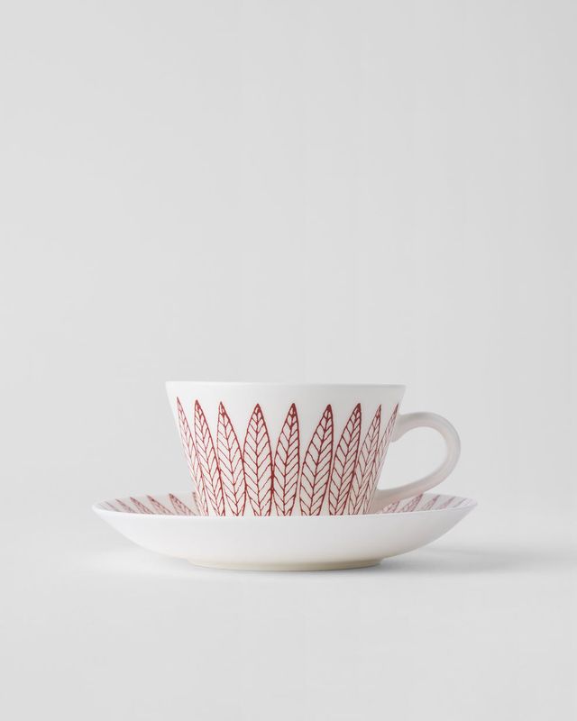 Gustavsberg SALIX RÖD, Kaffegods, kon
