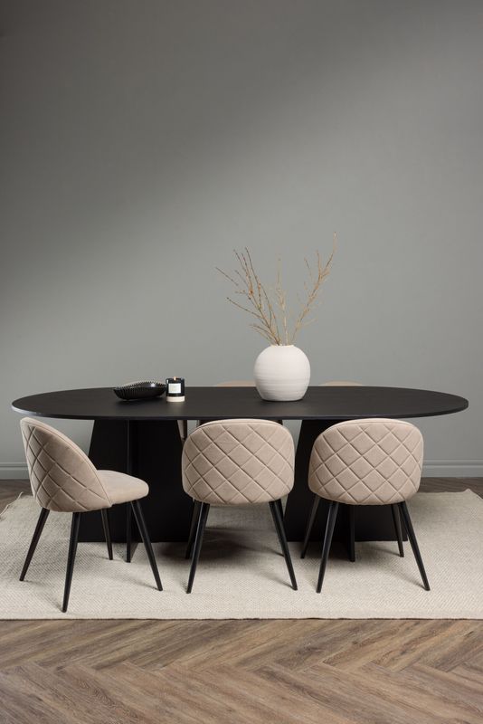 Venture Home Matgrupp Bootcut med stolar Velvet