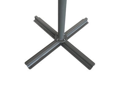 Brafab Mozzo parasoll 400x400 cm Grå/Antracit