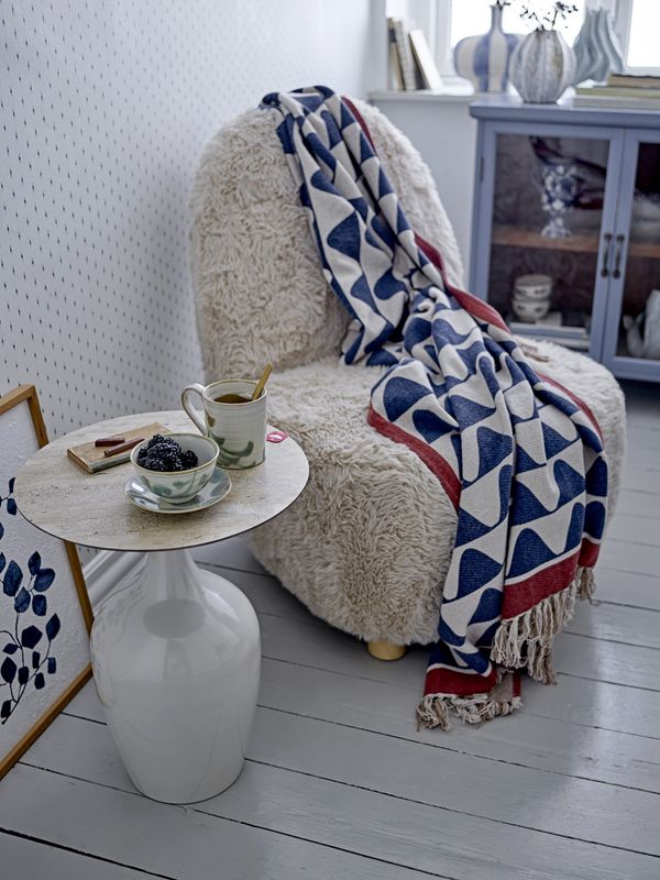 Bloomingville Yvona Fåtölj, Natur, FSC®100%, Gummiträ, L67xH85xW80 cm