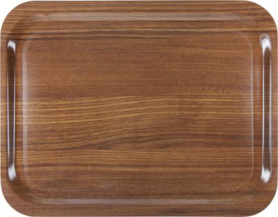 Bricka 43x33 cm Teak