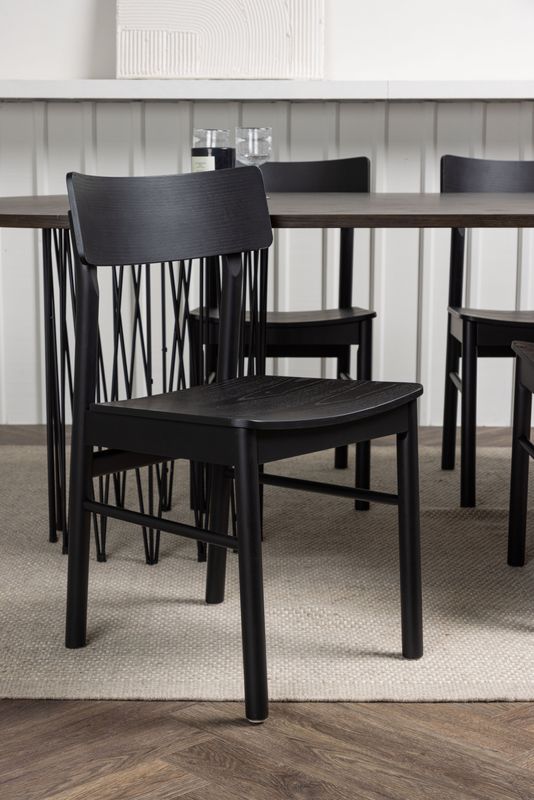 Venture Home Matbordet Stone Oval med Stolar Montros