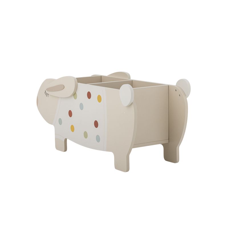 Bloomingville Villja Bokstöd, Vit, FSC® 100%, MDF