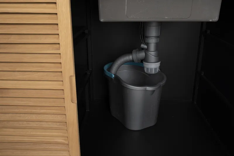 Brafab Fornax Utekök Vask/Kran Svart/Grå