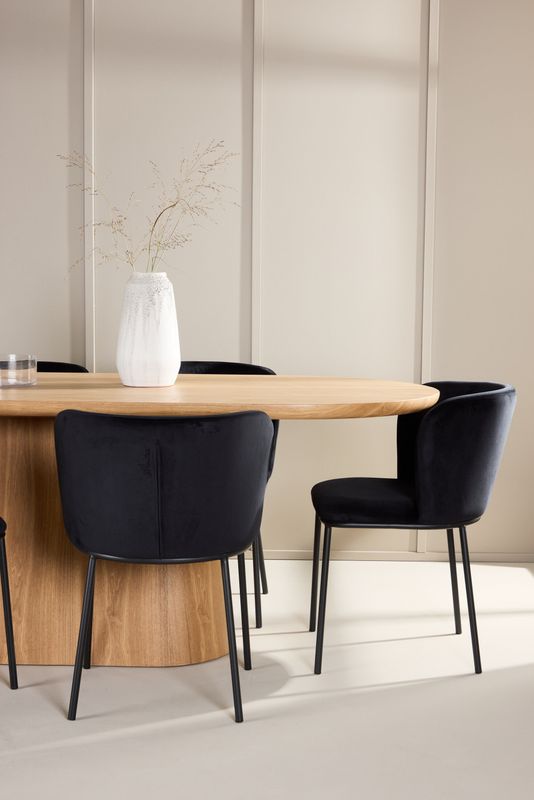 Venture Home Matbord Stjärnö med Edina Stol