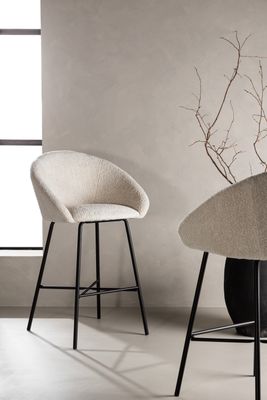 Venture Home Velvet Barstol 2-pack