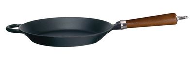 Ronneby Bruk, Maestro Stekpanna Gjutjärn 28 cm Brunt Trähandtag